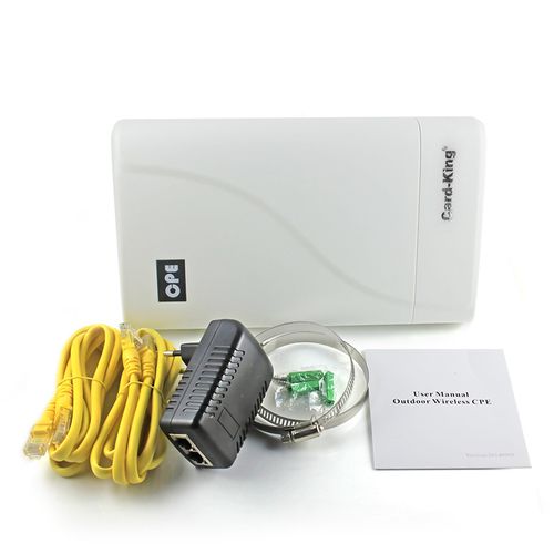  数码 网络产品 网桥 >card-king kw-cpe6010 300m 室外cpe 大